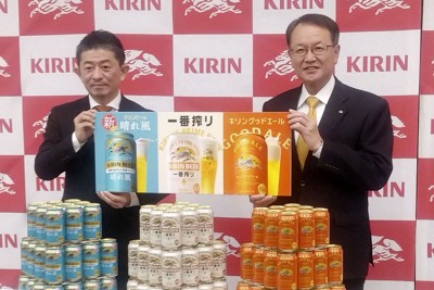 キリン、「本麒麟」をビールに&ldquo;格上げ&rdquo;　酒税改正で「金麦」に続く