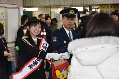 共通テスト当日の痴漢対策　警察官動員4割増　SNS投稿に警告も