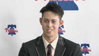 ｢大谷選手から三振を取りたい｣ 愛知の高校生がアメリカのメジャーリーグ｢フィリーズ｣とマイナー契約 誉高校のモレチ･アレシャンドレ投手