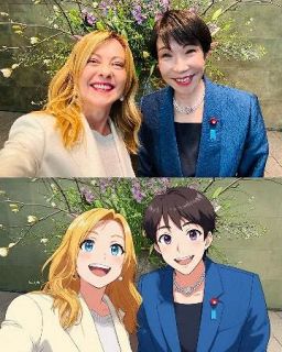 伊首相、高市氏と親密強調　Ｘにツーショット写真