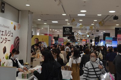 名古屋高島屋で日本最大級のバレンタイン催事　人気シェフら参加