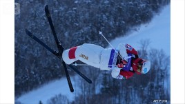 シーズンW杯2勝目　モーグル 堀島行真　五輪へ弾み