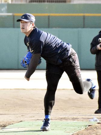 最多勝狙う西武の「隠れエース」　隅田知一郎投手が練習を公開