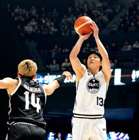 ＳＲ渋谷の田中がＭＶＰ　Ｂリーグ、オールスター戦