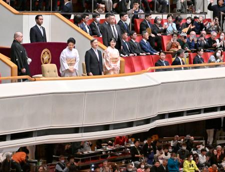 天覧相撲に力士たち思いさまざま　美ノ海は愛子さまの猫に親近感