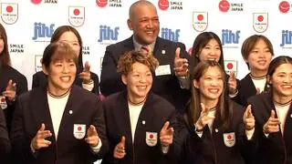 アイスホッケー女子代表 ラミちゃん直伝 メダル&ldquo;ゲッツ&rdquo;！キャプテン・小池詩織は「代表の誇りを持ち最後まで全力で戦う」