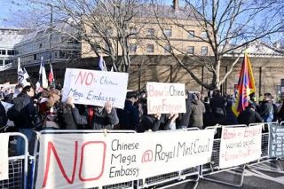 英、中国大使館移設の可否判断　金融街近く、スパイ活動警戒