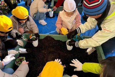 「心に咲いた花は枯れない」　小1が20年間つなぐビオラのバトン