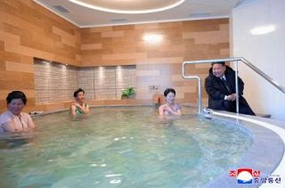 北朝鮮、北東部に温泉保養所　金氏批判「古く薄暗い施設」一新