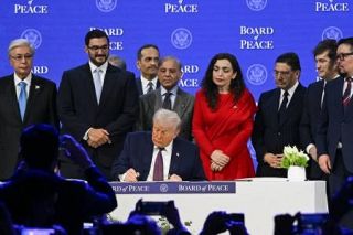 米国主導「平和評議会」設立式典　トランプ氏以外のＧ７首脳は欠席