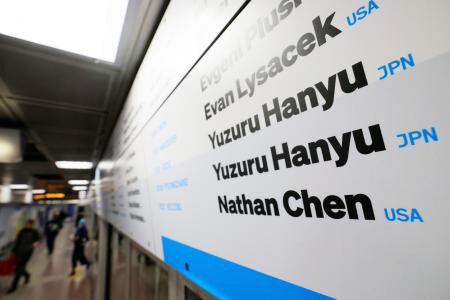 ミラノ地下鉄駅で五輪競技紹介　羽生結弦さんらの名前も