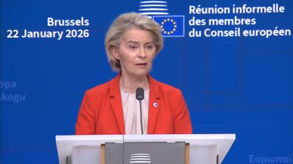 EUがトランプ大統領の&ldquo;グリーンランドの領有要求&rdquo;で緊急首脳会談「対応可能な装備強化を検討」