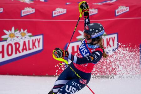 シフリン今季７勝目、種目別制覇　アルペンＷ杯女子回転