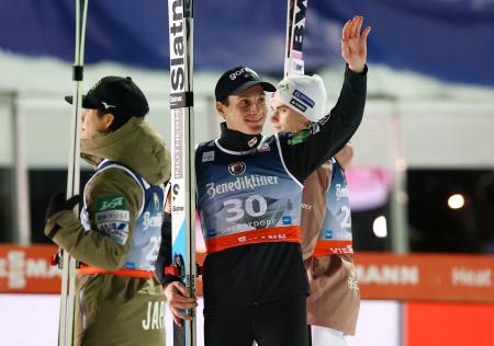 ジャンプ男子の二階堂が３位　フライング世界選手権