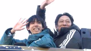 青山学院大 箱根駅伝優勝パレードに約3万人 原監督「来年も必ず勝ちます！」MVP黒田「今年が一番名前を呼んでもらえた」