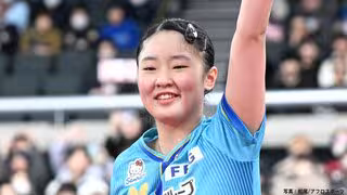 張本美和が涙の初優勝！フルゲームの死闘で王者・早田ひなを撃破「すごく弱気になりましたが、、」自身も成長を実感