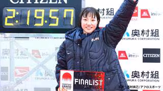 ニューヒロイン誕生！矢田みくに 日本勢トップの4位、2時間19分57秒で初マラソン日本最高記録、沿道の声援には笑顔【大阪国際女子マラソン】
