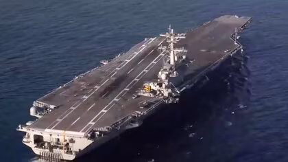 アメリカ原子力空母「エイブラハム・リンカーン」が中東到着　イラン情勢緊迫で態勢強化