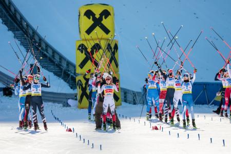 五輪除外に抗議の「Ｘ」　ノルディックＷ杯複合女子