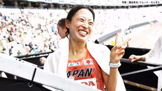小林香菜「とてもあったかいレース、とても楽しいレースでした」初出場で日本人最高の5位【丸亀ハーフマラソン】