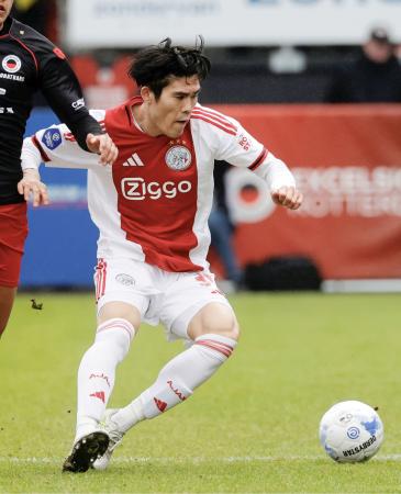 冨安健洋が加入後初出場　オランダ１部アヤックス