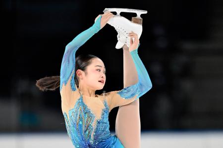 島田麻央Ｖ、中田璃士はＳＰ首位　国民スポーツ大会スケート