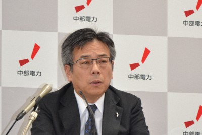 データ不正判明の浜岡原発「必要性変わらない」　中部電力社長