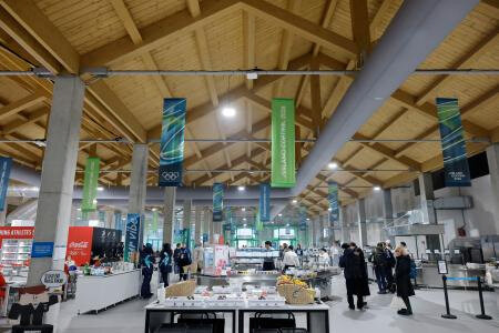 冬季五輪選手村を公開　「きれいで居心地いい」