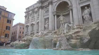 「トレビの泉」で入場料の徴収始まる　オーバーツーリズム対策で&hellip;約370円支払うと石段降りて噴水の縁まで立ち入り可能に