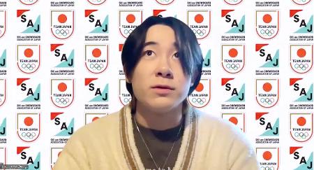 スノボ男子ＨＰ戸塚「楽しみ」　五輪日本代表が会見