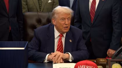 イラン無人機を米軍が撃墜　トランプ大統領は6日予定のイランとの協議へ調整続ける構え