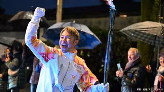 スピードスケート銅・加藤条治さん、聖火ランナー務め「いろんな思いが詰まっているので重く感じた」【ミラノ五輪】