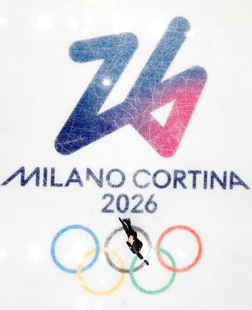 鍵山、練習で４回転フリップ着氷　「不安要素は一切ない」