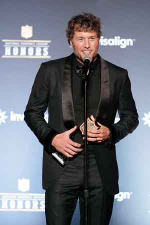 ＮＦＬ、スタッフォードがＭＶＰ　リーグ１位の４６ＴＤ