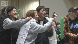 スノボ金 木村葵来選手の地元・岡山で両親ら歓喜