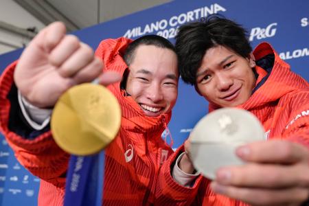 スノボ日本勢金銀に「退屈だ」　米解説者、マイク切り忘れ