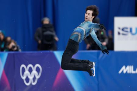 フィギュア金博洋「最後の五輪」　団体で存在感