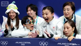 ミラノ五輪・フィギュア団体で銀メダル　坂本圧巻、佐藤躍動　アメリカと激闘