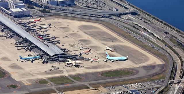 関空の中国便旅客、1月は6割減　渡航自粛の影響続く