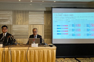 日中関係悪化で中国事業に影響懸念、不安の声　日本商会アンケ