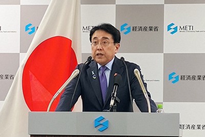 赤沢経産相が訪米へ　対米投資第1号案件で協議、ガス発電など有力