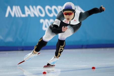 スピードスケート高木が「銅」　五輪３大会連続のメダル