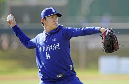 今井ら１１日にキャンプイン　大谷は１３日、米大リーグ