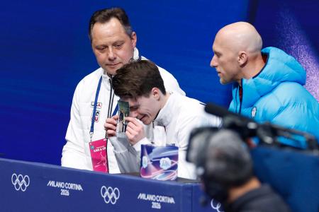 両親事故死、ナウモフが好演技　フィギュア男子ＳＰ