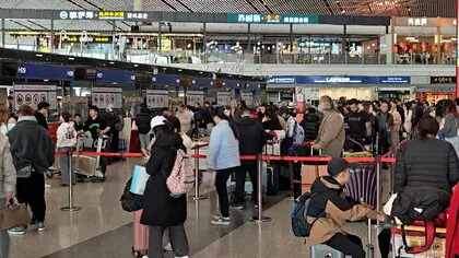 中国で&ldquo;春節&rdquo;移動ピーク　日本への個人旅行回復の兆し