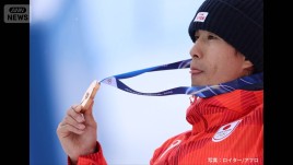 スキー男子モーグルで堀島行真が銅メダル【ミラノ五輪】