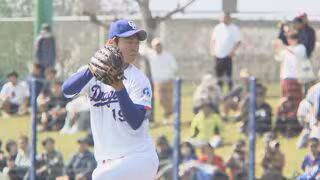 侍ジャパン最年少・髙橋宏斗がWBC公式球で154キロ！「怪我をしないこと」を最優先に 中日沖縄キャンプ