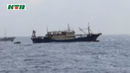 長崎県五島沖で中国漁船を拿捕　船長を現行犯逮捕　停船を命じるも従わずに逃走　船長含め11人乗り組む