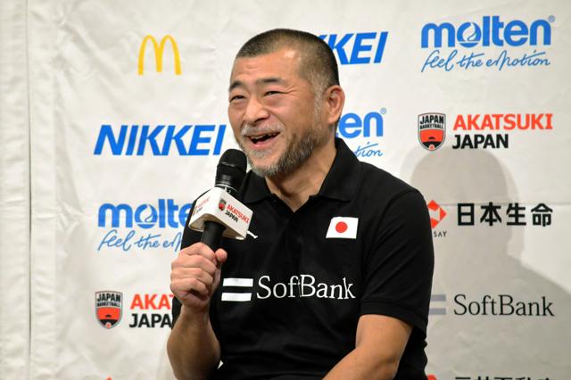 「五輪で勝てるチーム作りたい」　バスケ男子日本代表の新HCが抱負