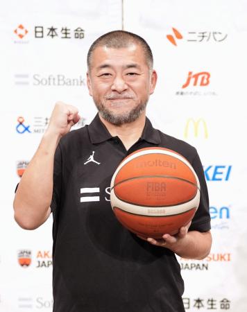 バスケ「五輪で勝てるチームを」　日本代表桶谷新監督が決意